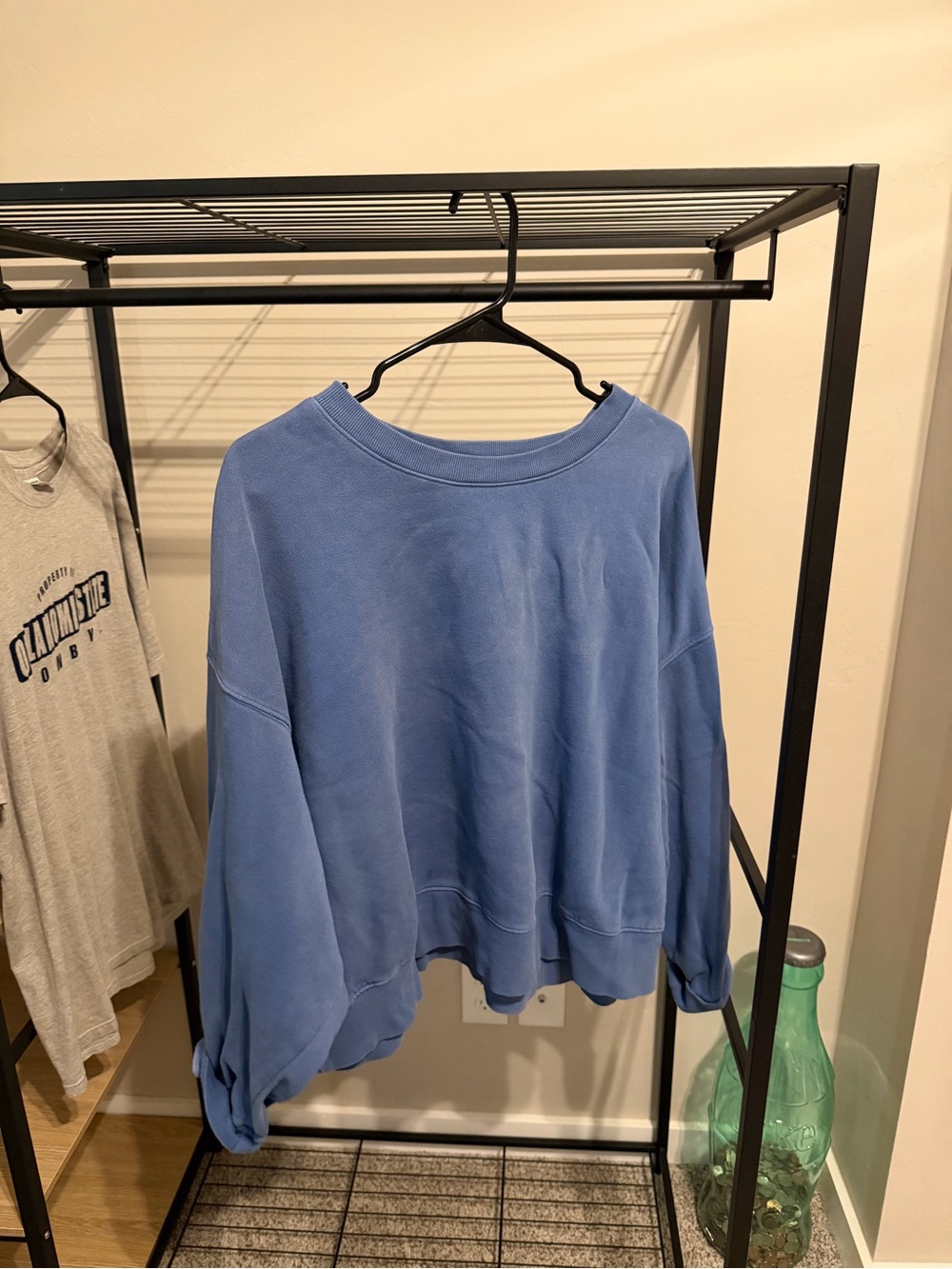 Old Navy Relaxed Scoopneck Sweater - Dusty Blue